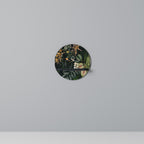 VERDANT ARINI Estante Redondo Decorativo en Acabado Negro