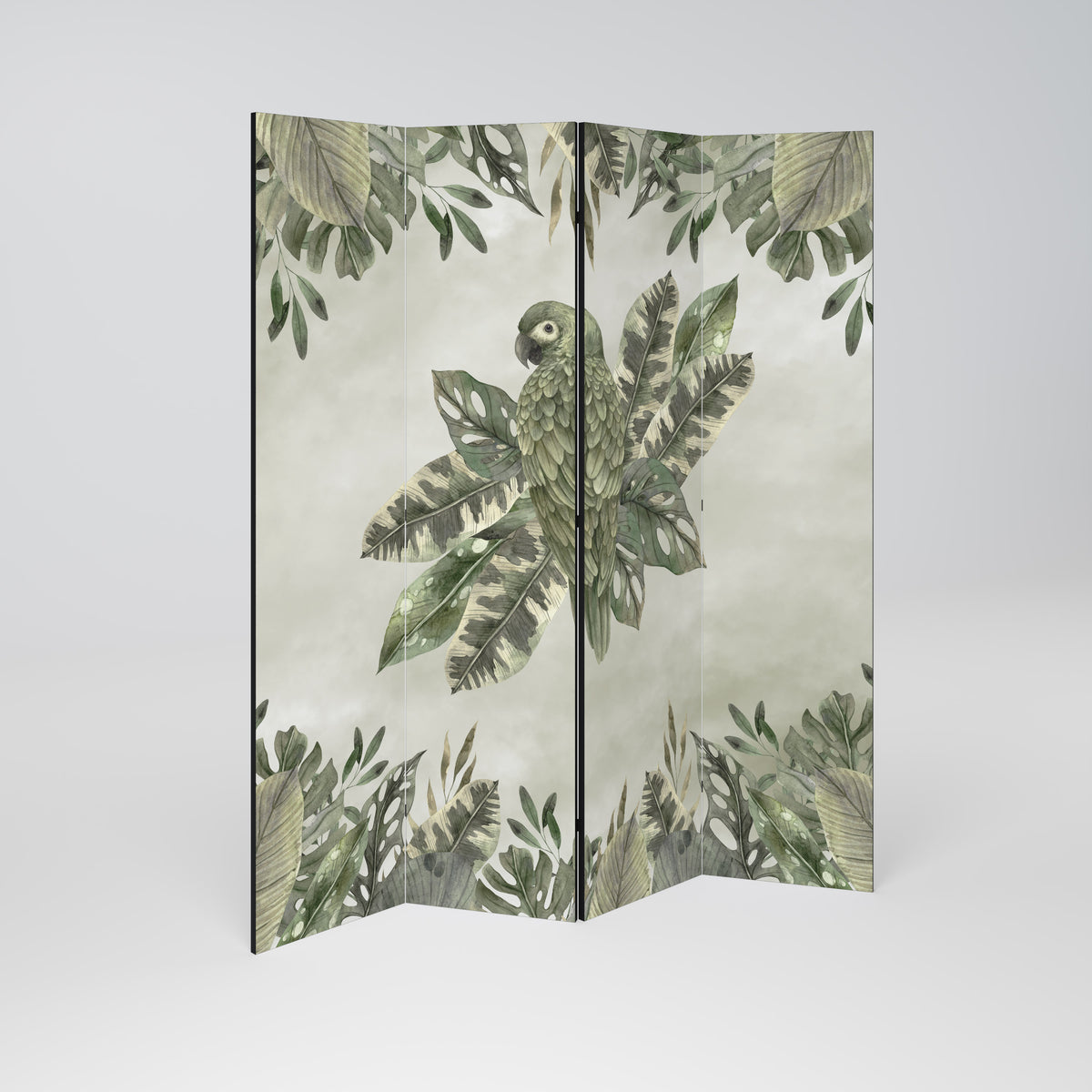 VERDANT ARINI Biombo de 4 paneles