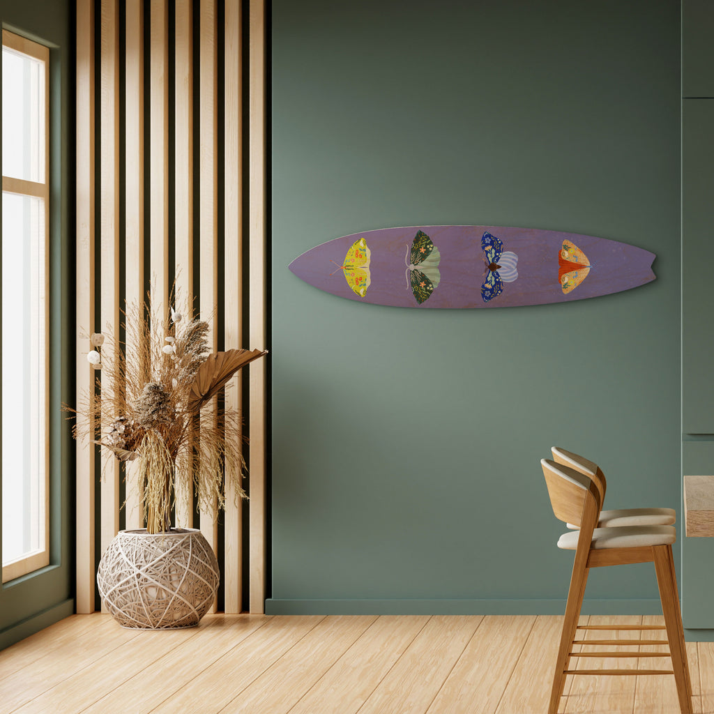 MOTH INTO THE FLAME Surfboard Decorative Panel