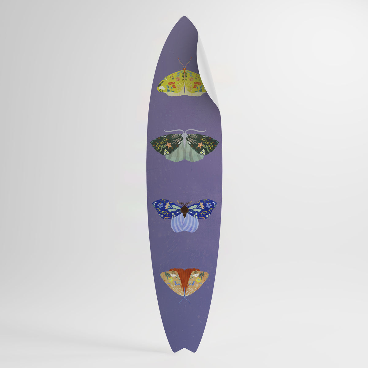 MOTH INTO THE FLAME Vinilo decorativo de tabla de surf