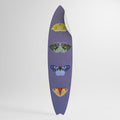 MOTH INTO THE FLAME Peel and Stick Surfboard Sticker