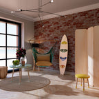 MOTH INTO THE LIGHT Surfboard Decorative Panel