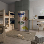 MOTH INTO THE LIGHT Biombo de 3 paneles