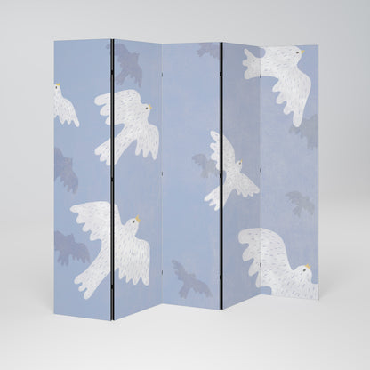 SLOWLY FLOAT 5-Panel Room Divider