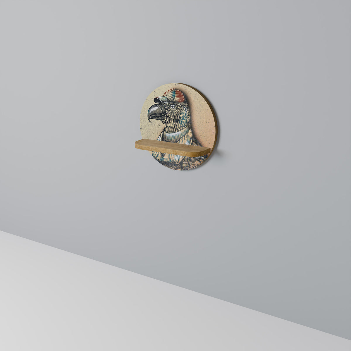 FEATHERED FASHIONISTA Estante Artístico