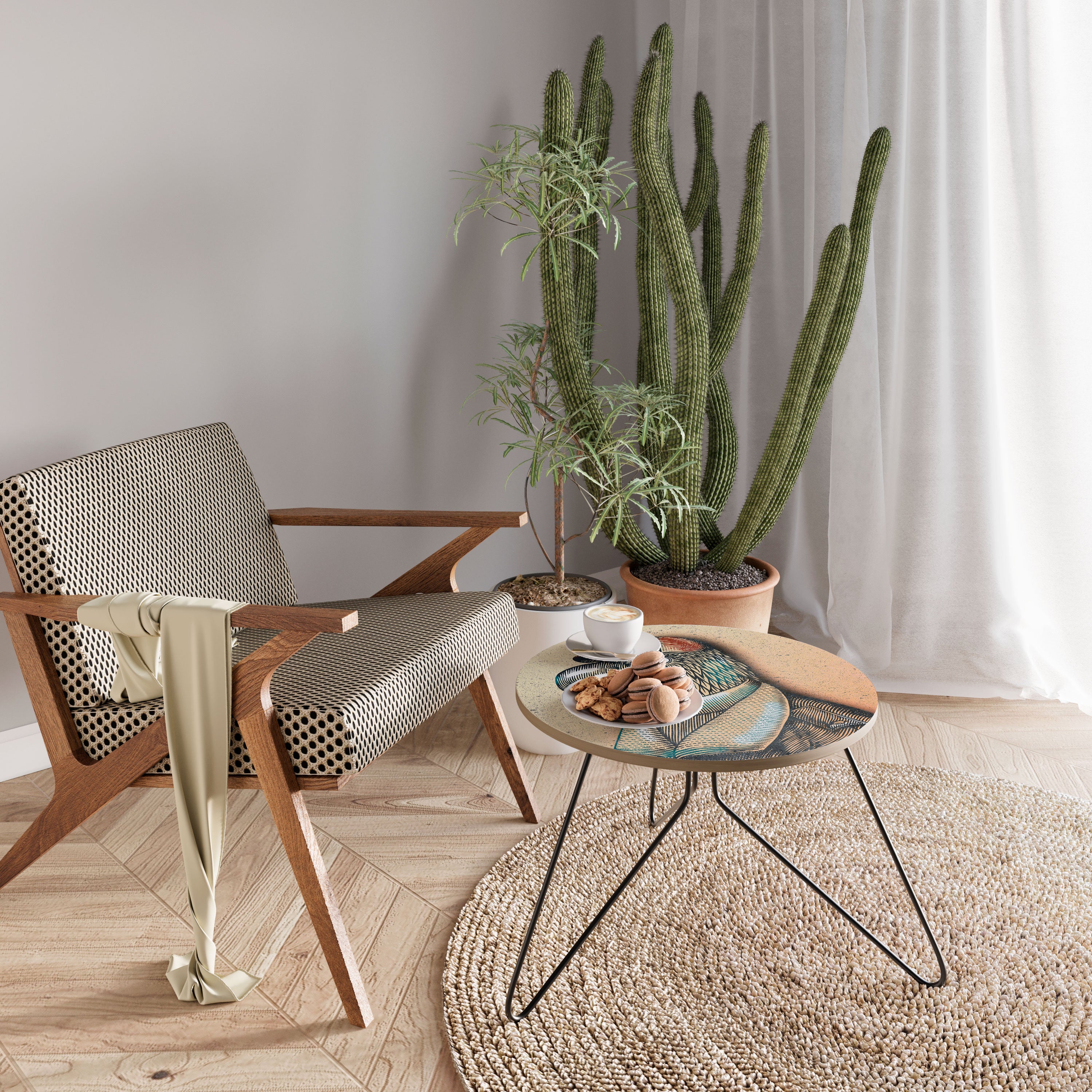 FEATHERED FASHIONISTA Coffee Table 60