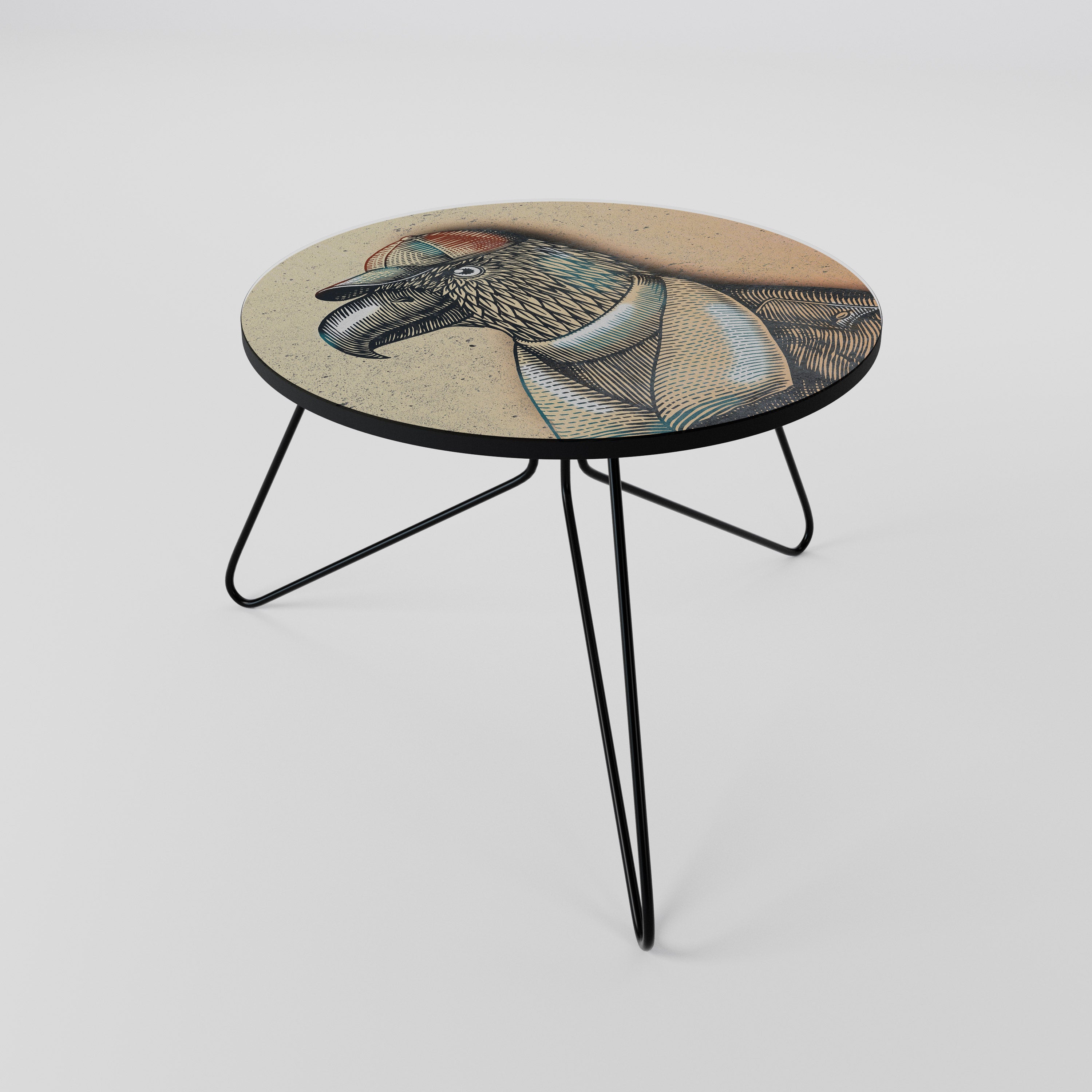 FEATHERED FASHIONISTA Coffee Table 60