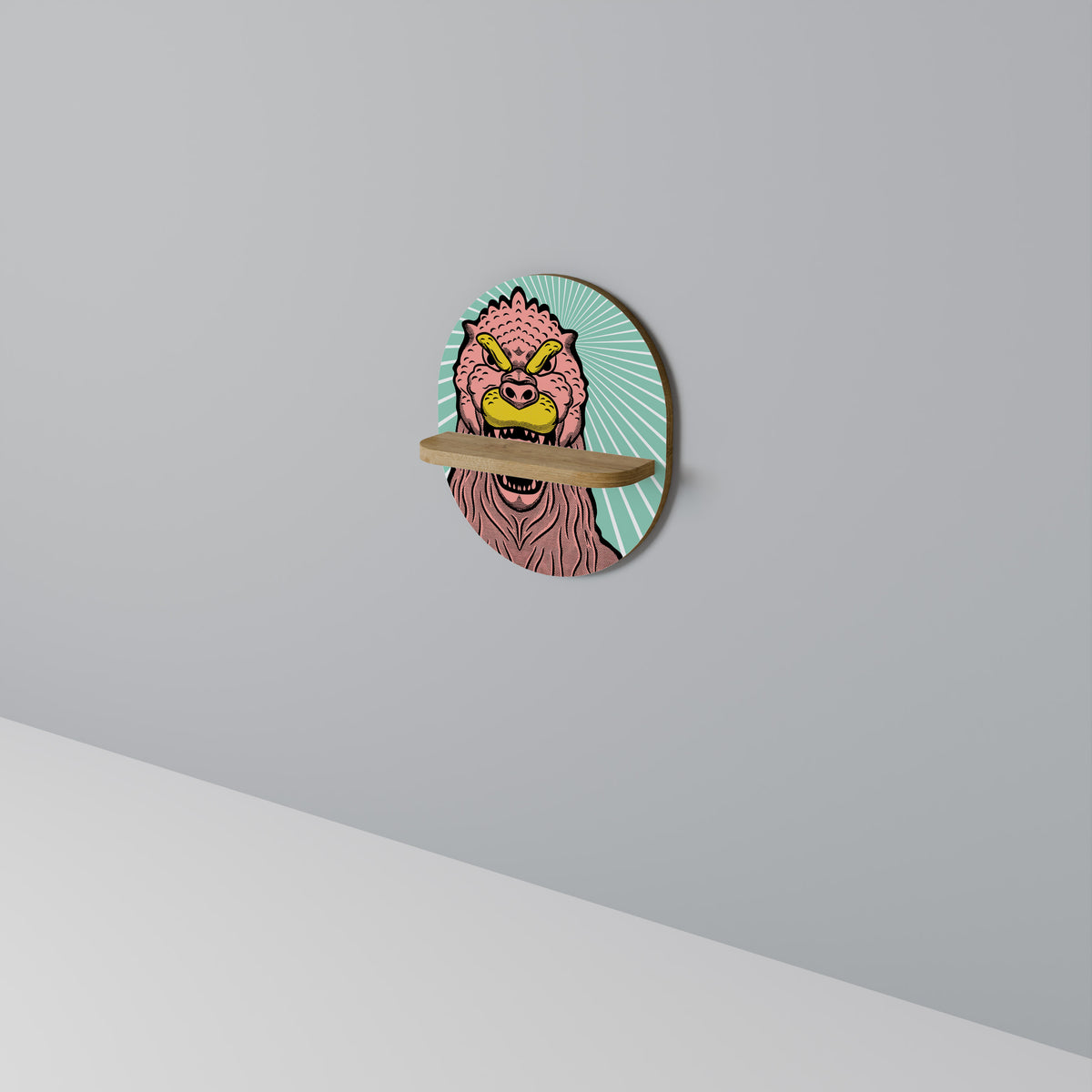 GODZILLA WELCOME Estante Artístico