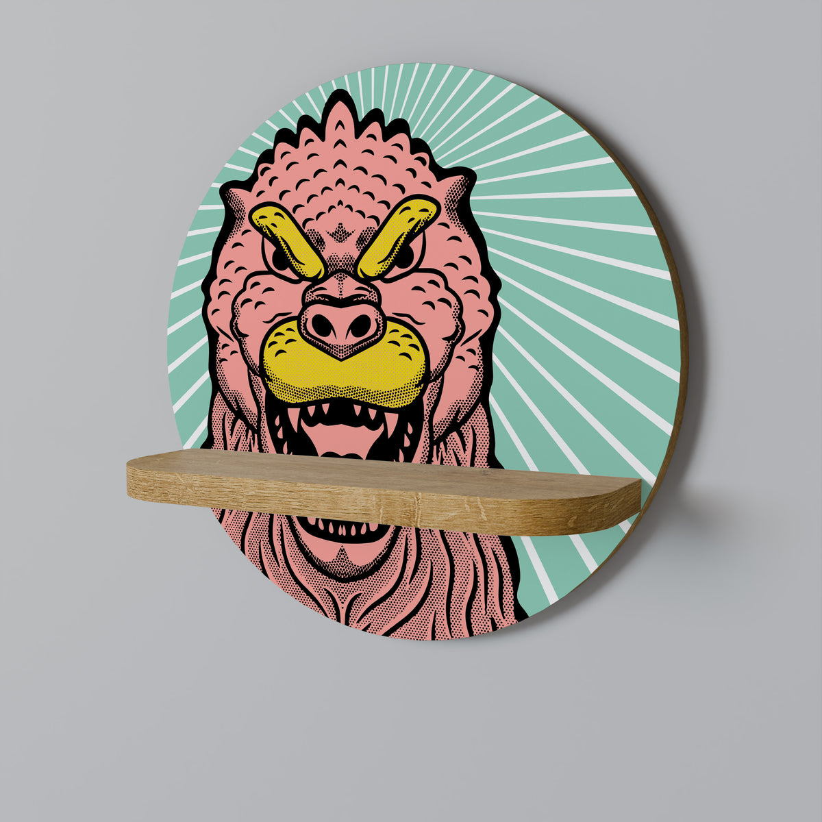 GODZILLA WELCOME Estante Artístico