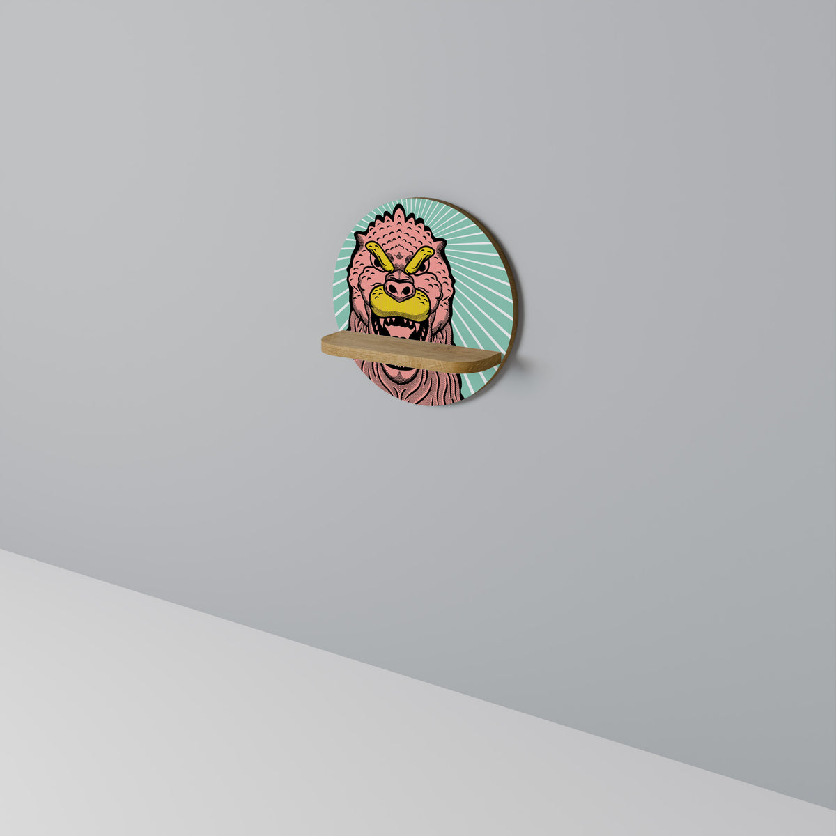 GODZILLA WELCOME Estante Artístico