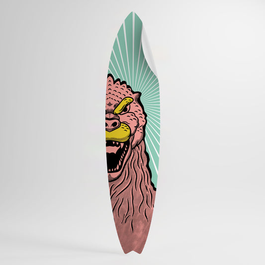 GODZILLA WELCOME Vinilo decorativo de tabla de surf