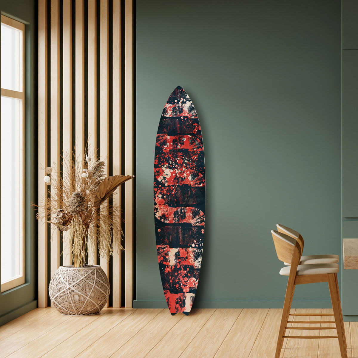 SPLASHED SONATA Surfboard Decorative Panel