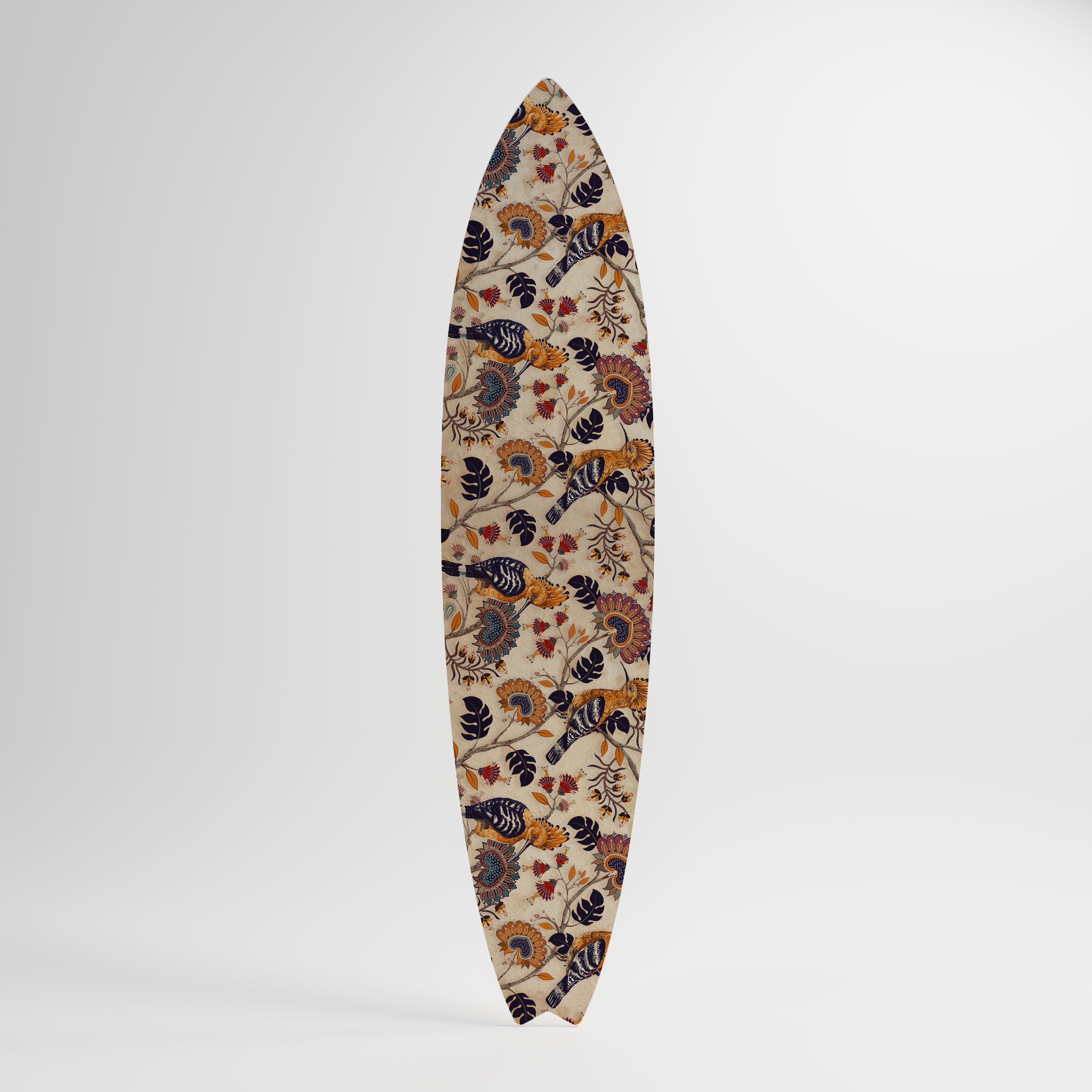 EMINENT HOOPOE Panel decorativo de tabla de surf
