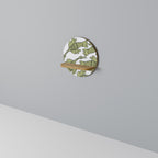 SEEDLING SONGBIRD Round Art Shelf In Oak Effect