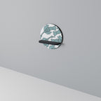 WATERSPOUT SONGIBIRD Estante Redondo Decorativo en Acabado Negro