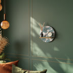 WATERSPOUT SONGIBIRD Estante Redondo Decorativo en Efecto Roble