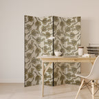 ALMONDINE SONGBIRD 4-Panel Room Divider