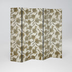 ALMONDINE SONGBIRD 5-Panel Room Divider