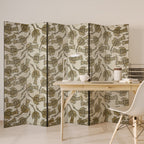 ALMONDINE SONGBIRD 6-Panel Room Divider