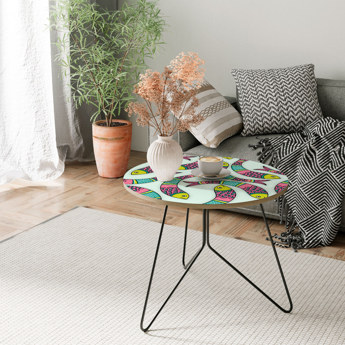 INDIAN FISH Coffee Table