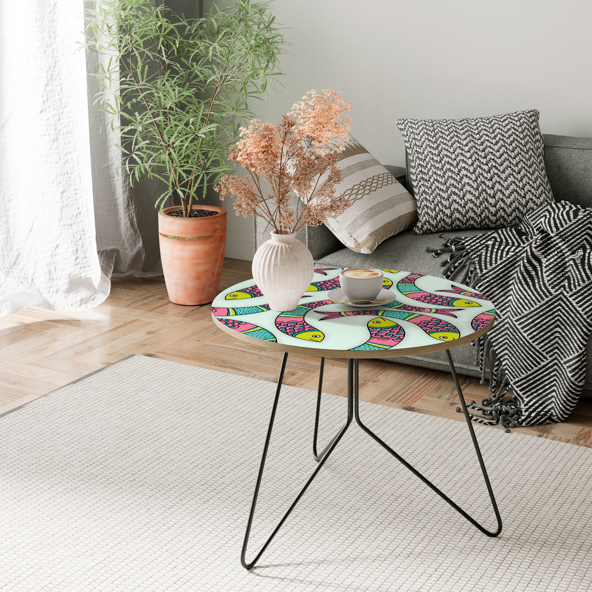 INDIAN FISH Coffee Table 69