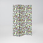 INDIAN FISH Biombo de 3 paneles