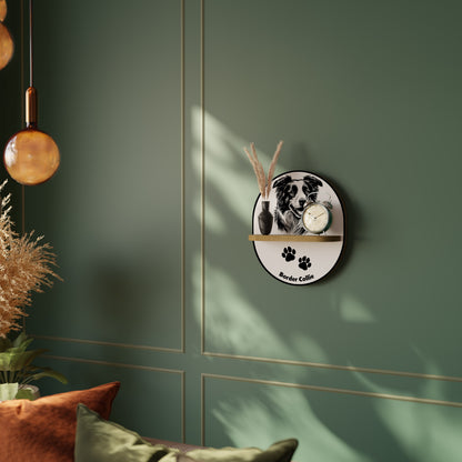 BORDER COLLIE Art Shelf