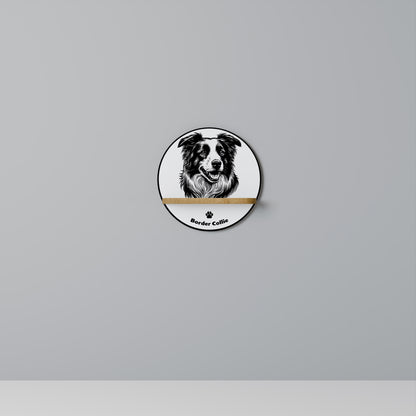 BORDER COLLIE Art Shelf