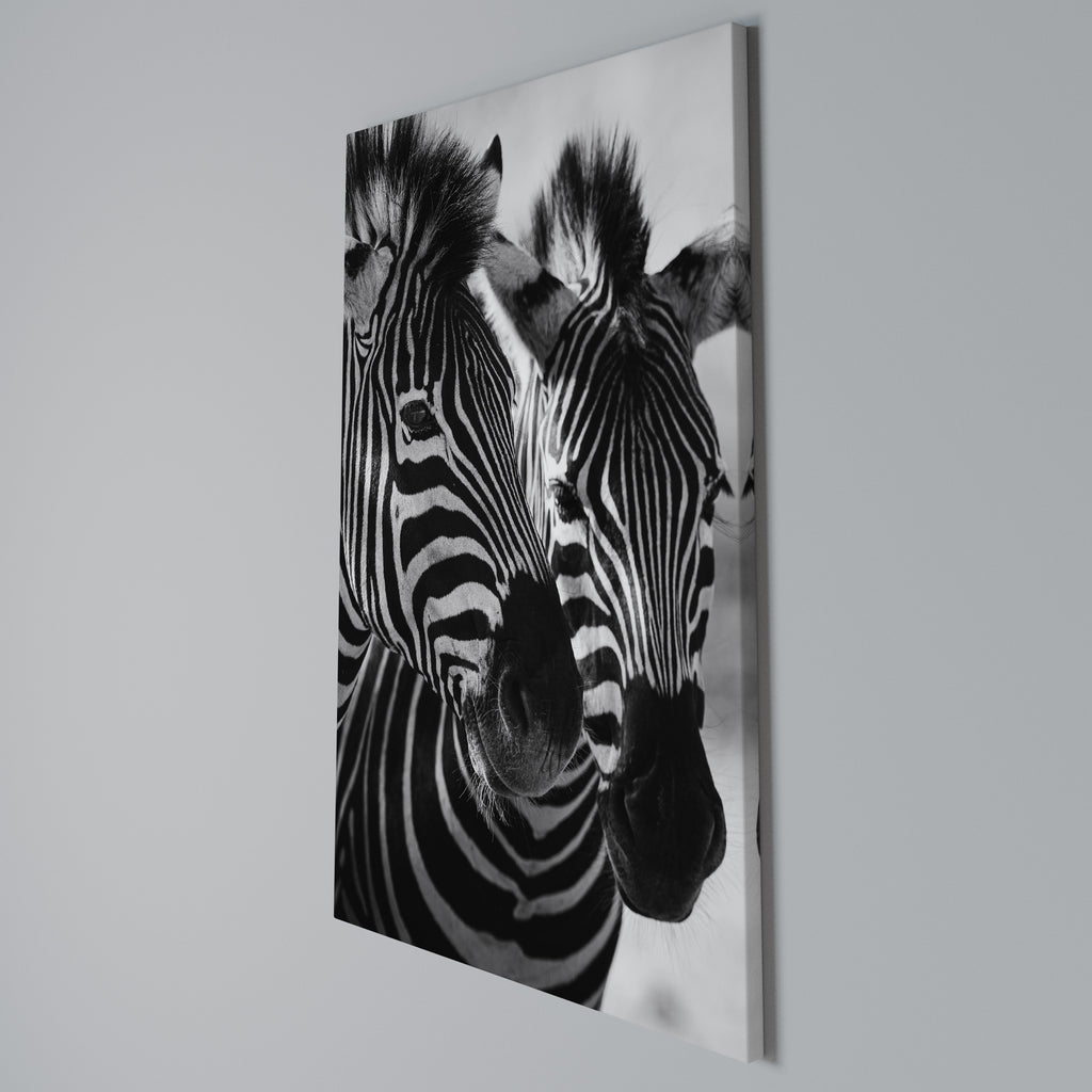 STRIPED SYMPHONY Cuadro en lienzo vertical