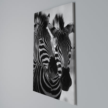 STRIPED SYMPHONY Vertical Canvas Print