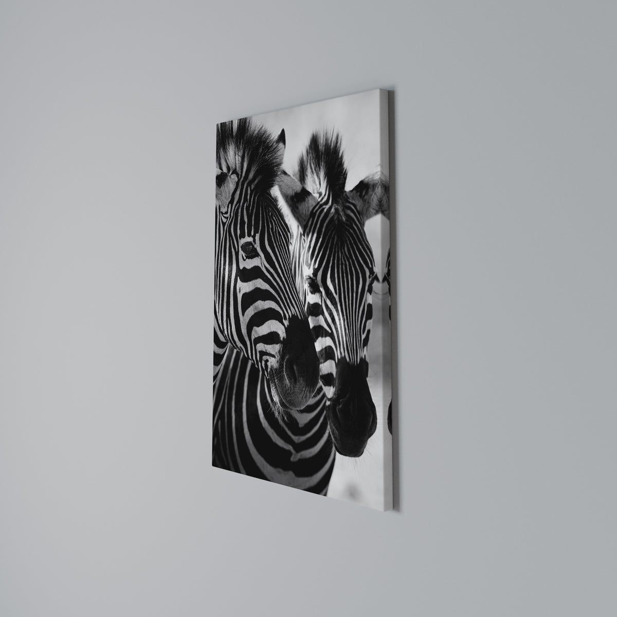 STRIPED SYMPHONY Cuadro en lienzo vertical