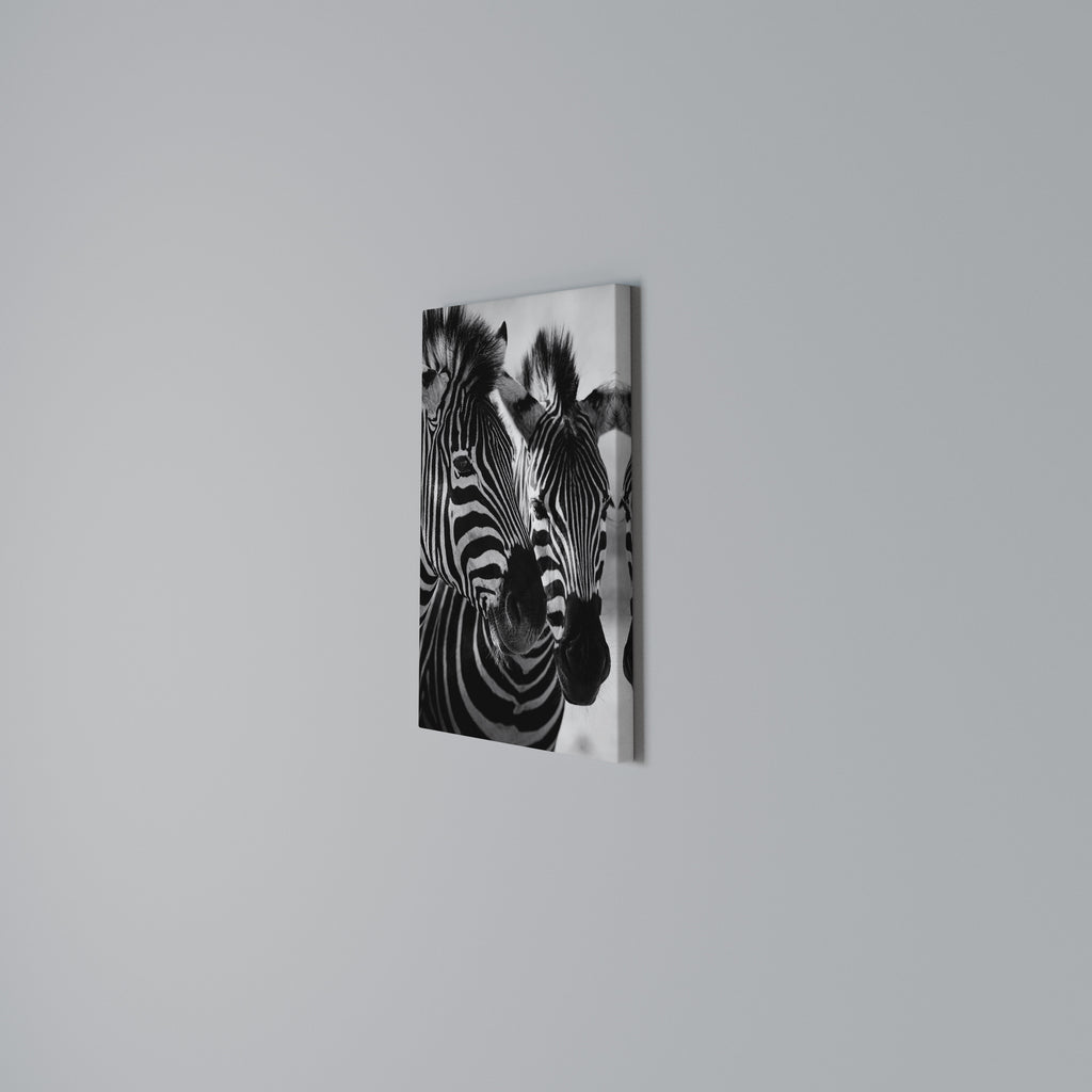 STRIPED SYMPHONY Cuadro en lienzo vertical