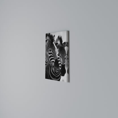 STRIPED SYMPHONY Vertical Canvas Print