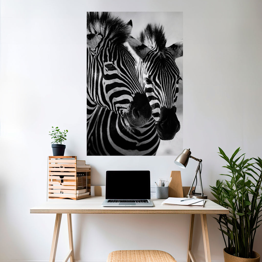 STRIPED SYMPHONY Peel and Stick Vertical Poster