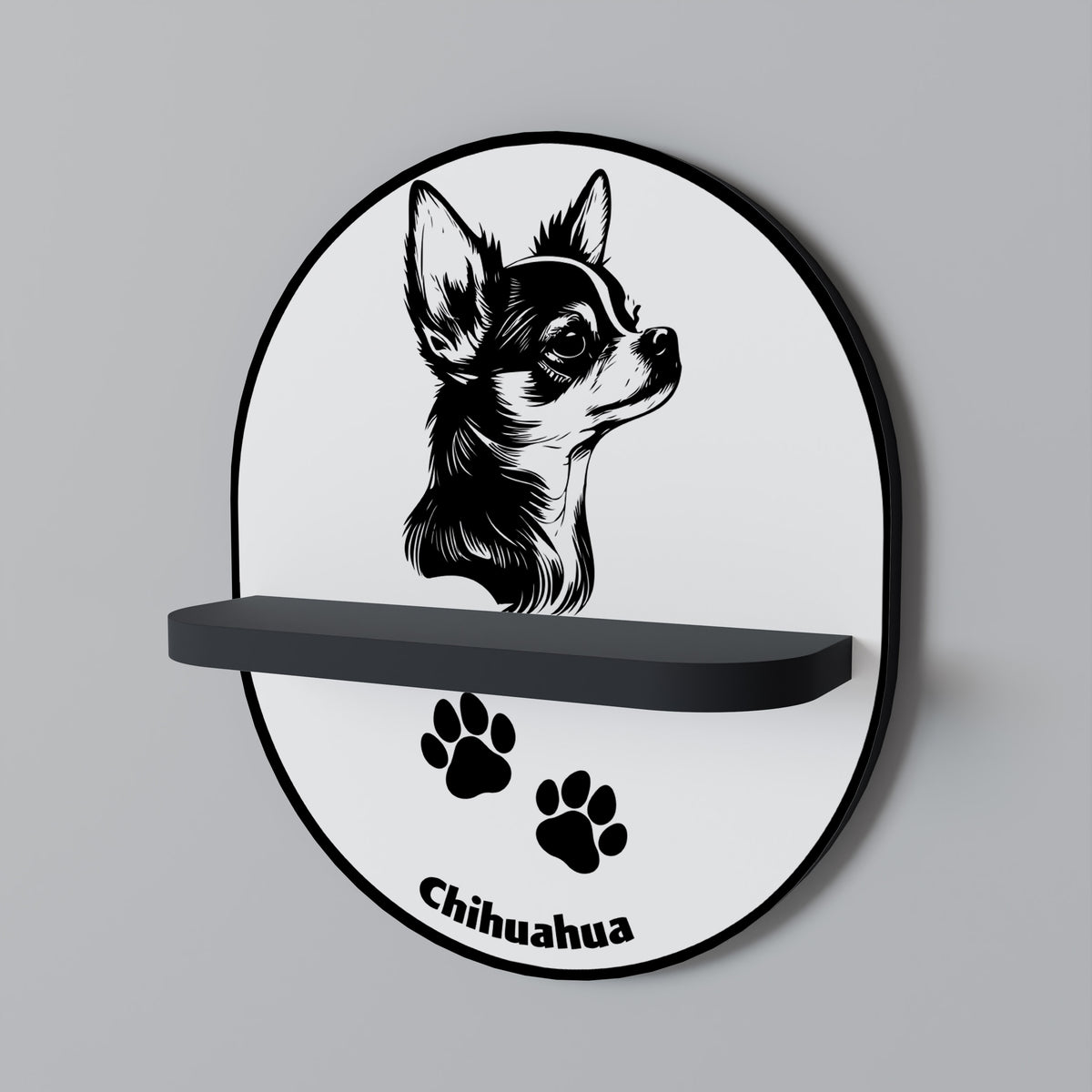 CHIHUAHUA DOG Estante Artístico