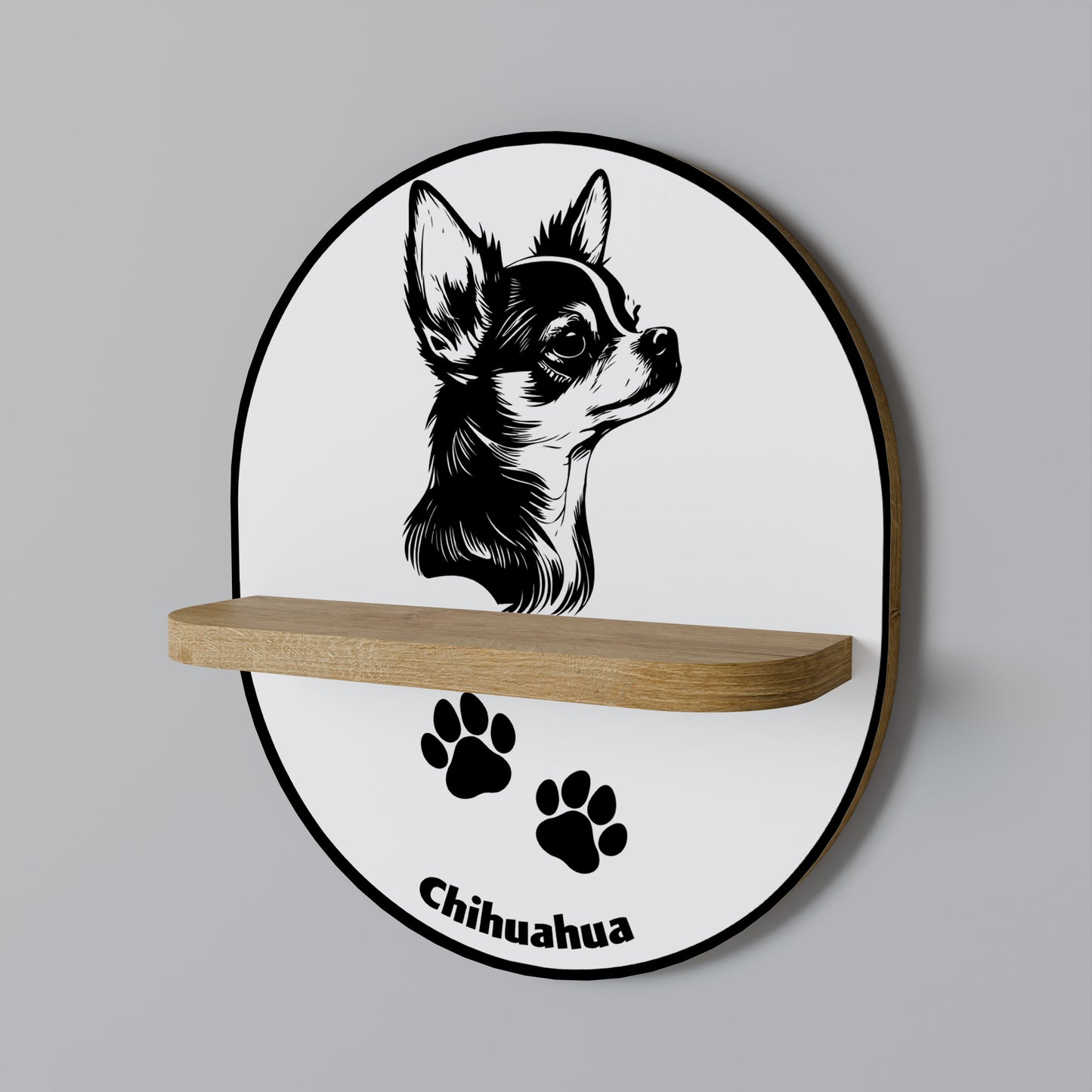 CHIHUAHUA DOG Estante Artístico