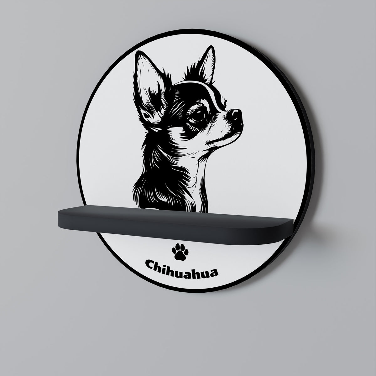 CHIHUAHUA DOG Estante Artístico