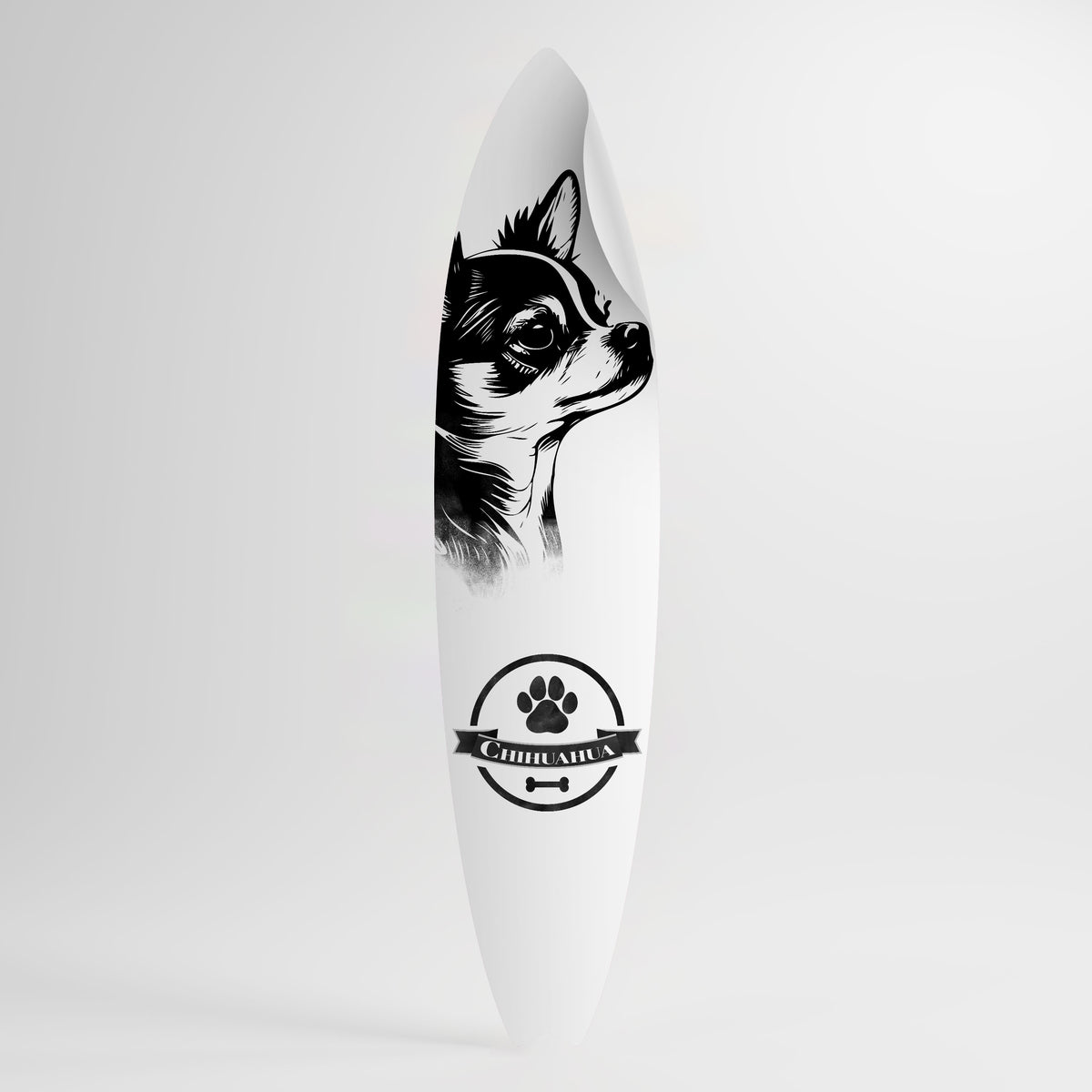 CHIHUAHUA DOG Vinilo decorativo de tabla de surf