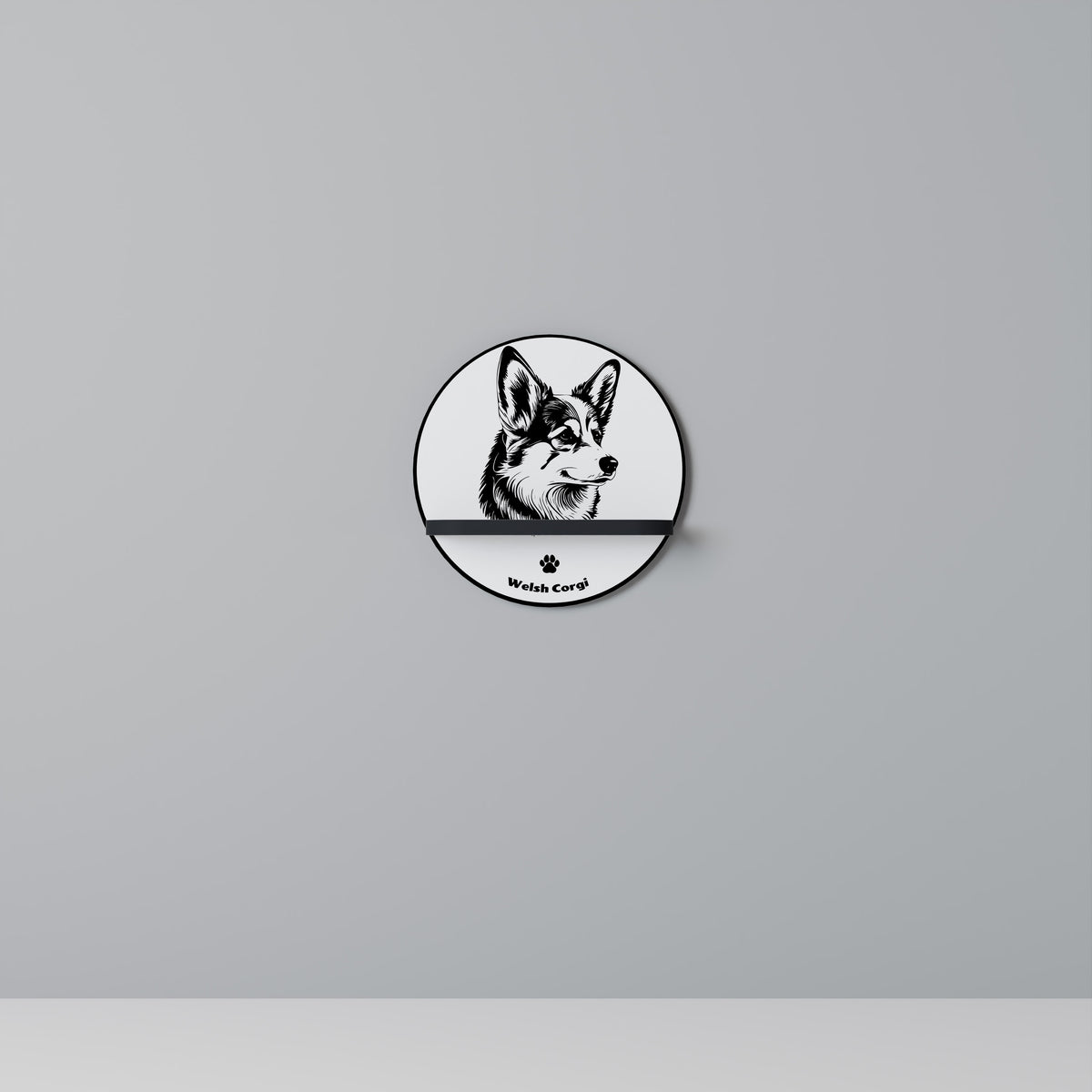 WELSH CORGI PEMBROKE Estante Artístico