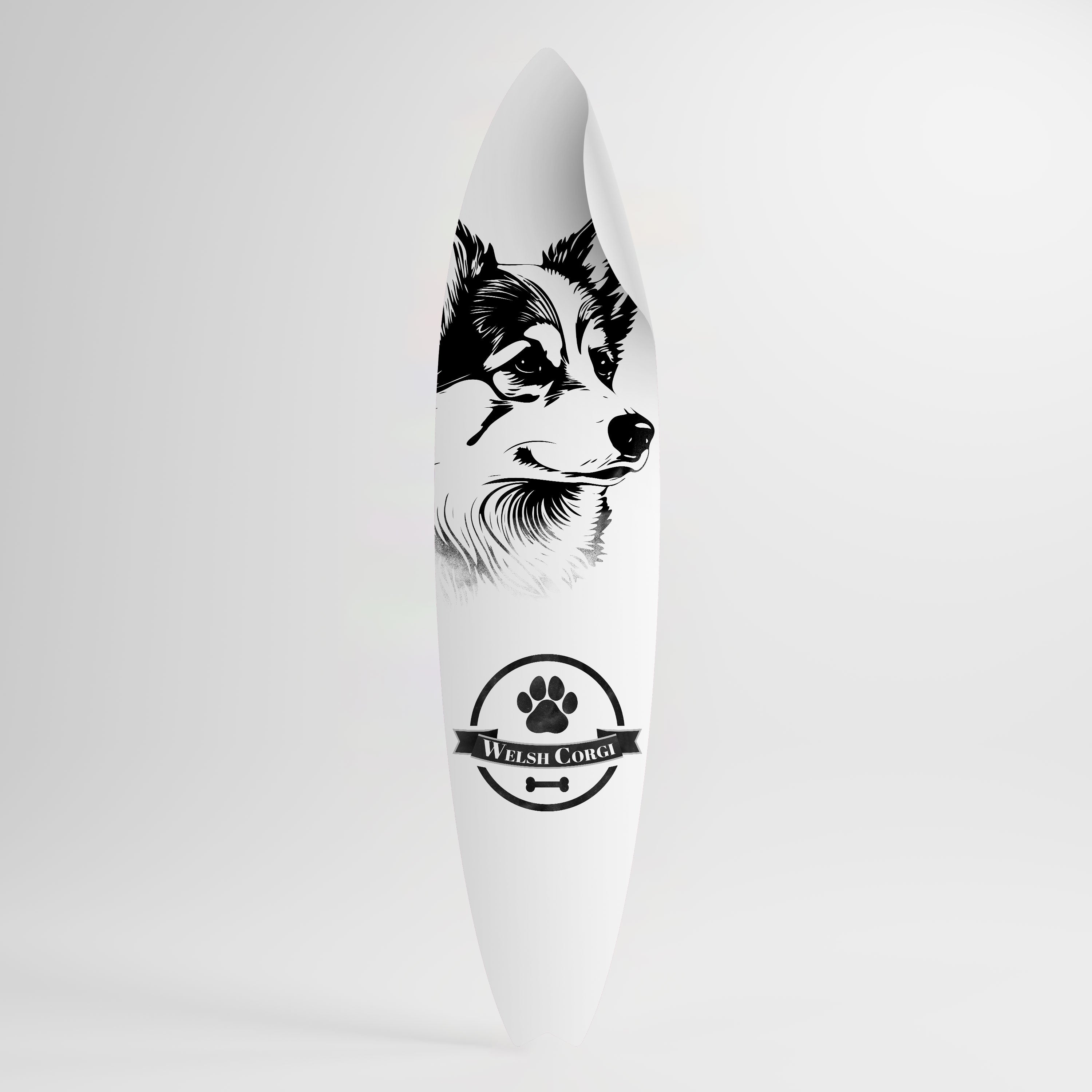WELSH CORGI PEMBROKE Vinilo decorativo de tabla de surf