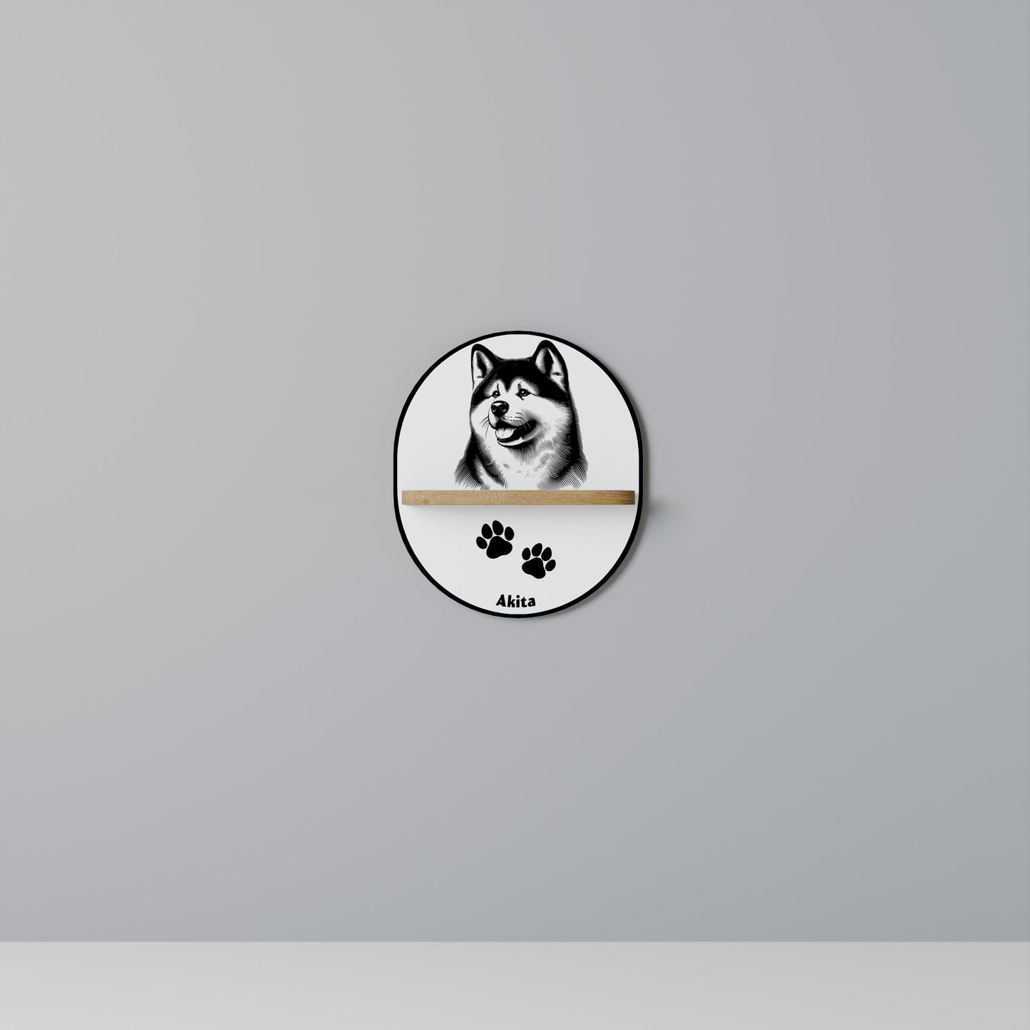 AKITA DOG Estante Artístico