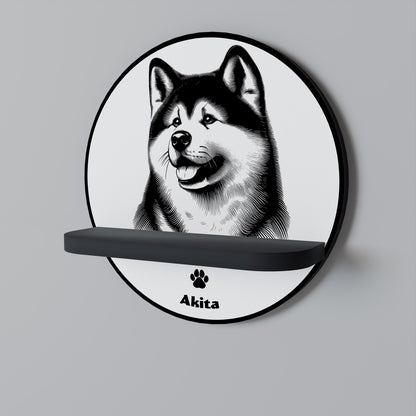 AKITA DOG Estante Artístico