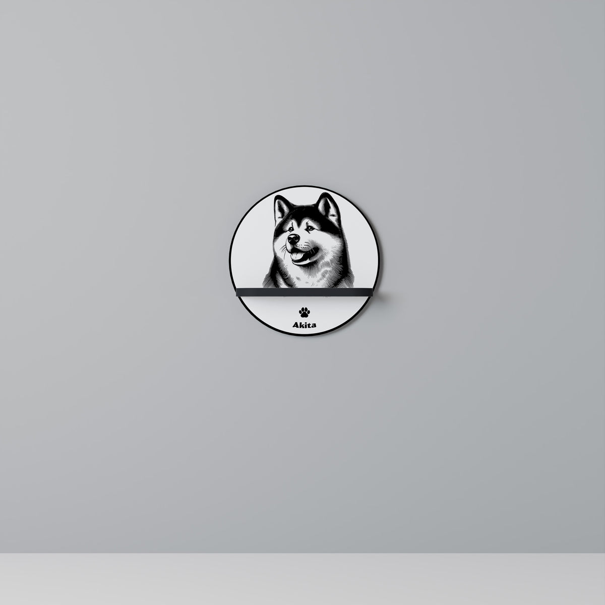 AKITA DOG Estante Artístico
