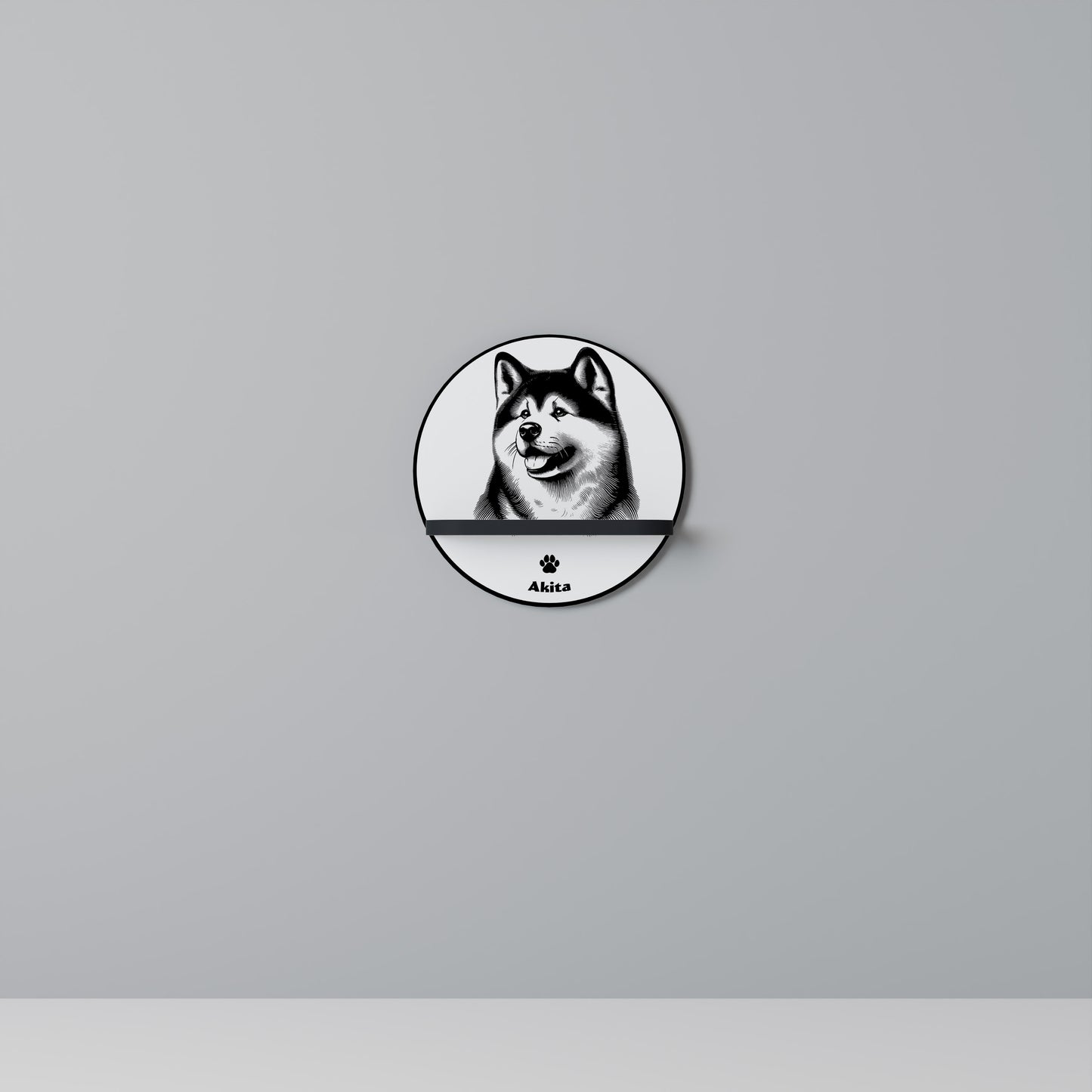 AKITA DOG Estante Artístico