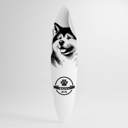 AKITA DOG Vinilo decorativo de tabla de surf