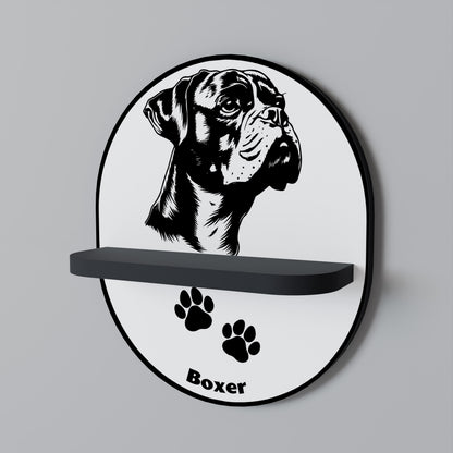 BOXER DOG Estante Artístico