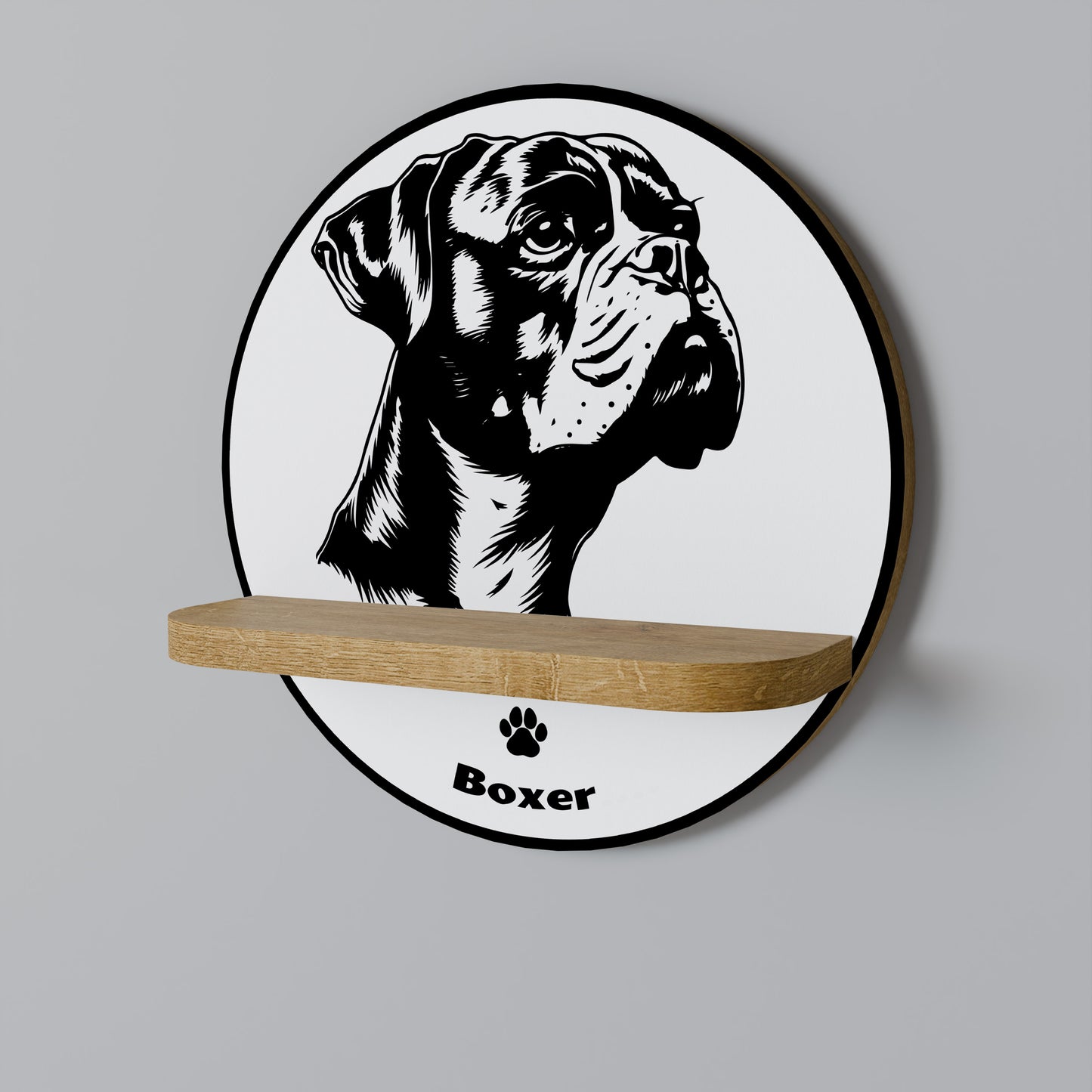 BOXER DOG Estante Artístico