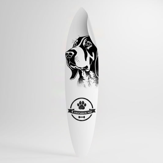 COONHOUND DOG Vinilo decorativo de tabla de surf