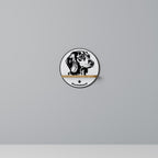 DACHSHUND DOG Estante Artístico