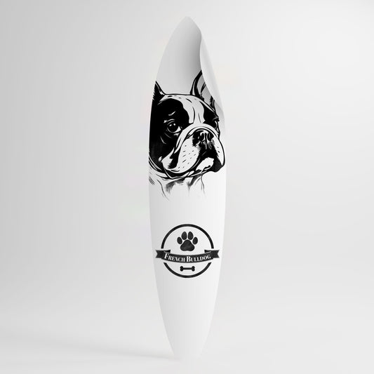 FRENCH BULLDOG Vinilo decorativo de tabla de surf